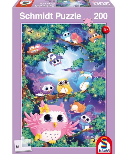 In Owl Wood, 200 pcs - Kinderpuzzel
