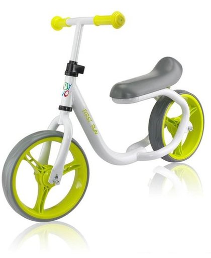 Loopfiets, groen, 12 inch, balans fiets, peuter fiets