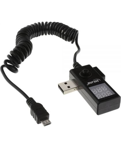 InLine Micro USB - USB Mini Multi-meter kabel - 1 meter