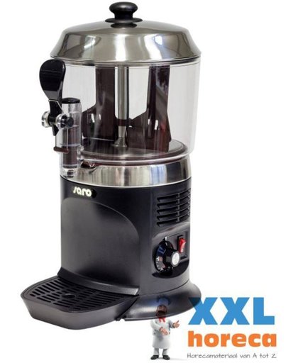 Chocomelk Dispenser voor Warme Chocomel - 5 liter - Zwart - XXL AANBIEDING!