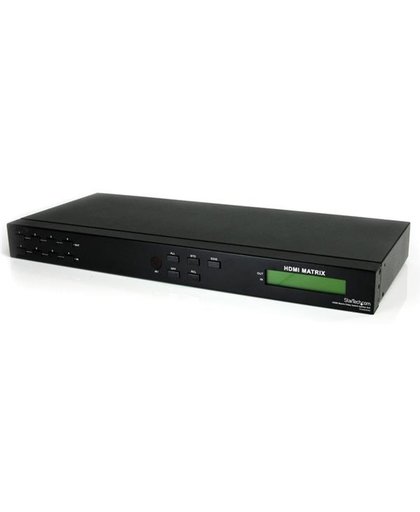 StarTech.com 4x4 HDMI Matrix Video Schakelaar Splitter met Audio en RS232