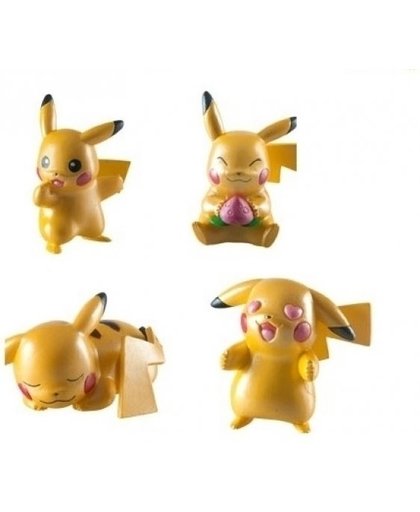 Pokemon 20th Anniversary Pikachu Figure 4-pack 1
