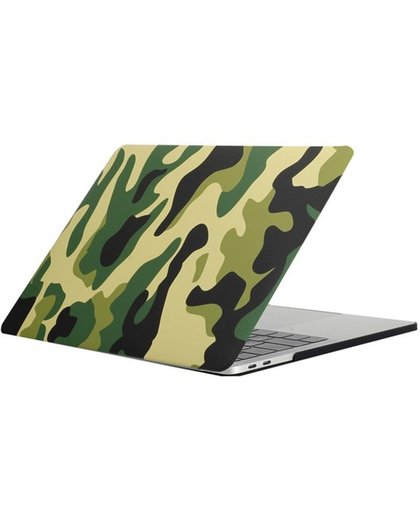 2016 MacBook Pro retina touchbar 13 inch case - camo groen