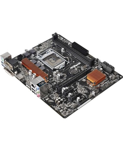 Asrock H110M-HDV Intel H110 LGA 1151 (Socket H4) Micro ATX moederbord