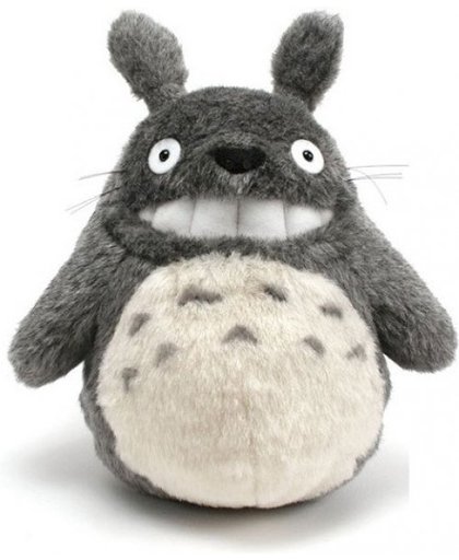 Ghibli - Totoro Smiling Pluche Grey 25cm