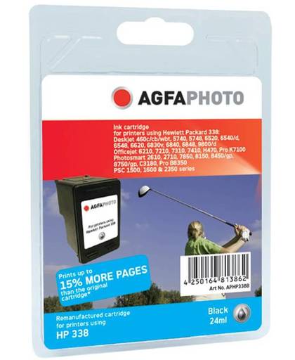 AgfaPhoto APHP338B Zwart inktcartridge