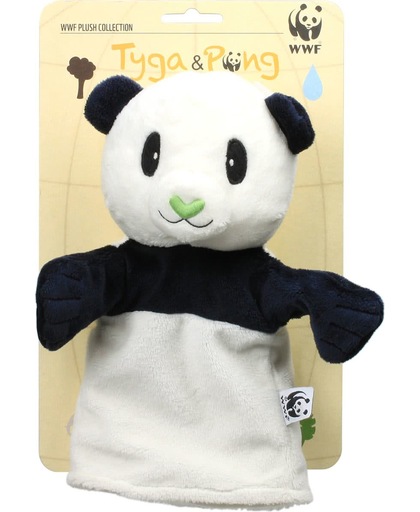 WWF Tyga & Pong Handpop Pong - 23 cm