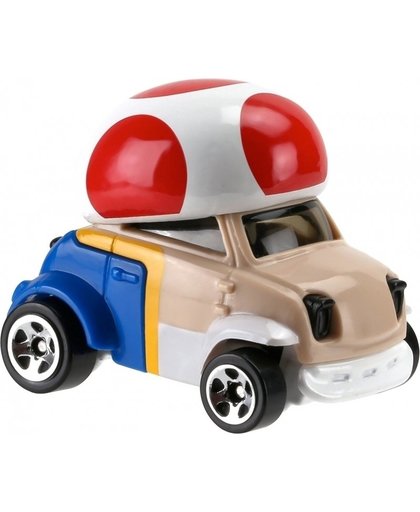 Hot Wheels Super Mario Character Car - Toad