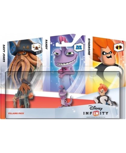 Disney Infinity Triple Pack Villains (Randy / Syndrome / Davy Jones)