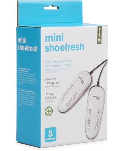 Mini Shoefresh - schoenendroger & -verfrisser | geurvreter | oplossing voor stinkende schoenen