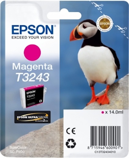 Epson T3243 inktcartridge Magenta 14 ml 980 pagina's