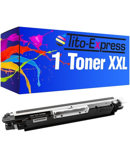 Tito-Express PlatinumSerie PlatinumSerie® 1 Toner XXL compatible voorHP CF350A Black HP Color Laserjet Pro: MFP M 170 Series MFP M 176 N MFP M 177 FW