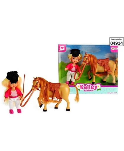 Mini pop met fantasie paard
