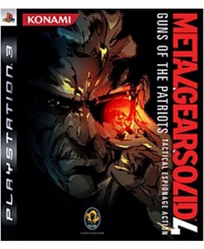 Konami Metal Gear Solid 4: Guns Of The Patriots - Platinum (PS3) PlayStation 3 video-game