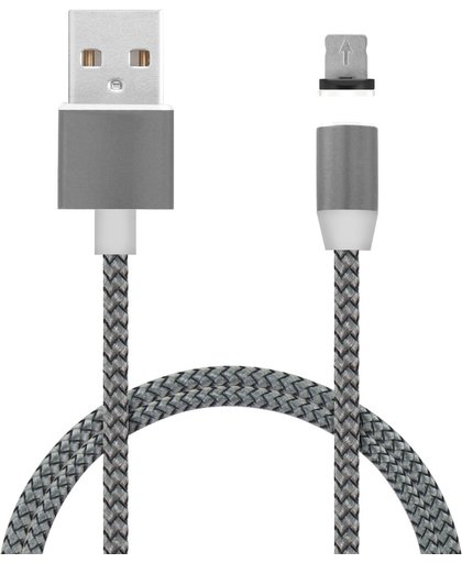 Mobiparts Magnetic Apple Lightning to USB Cable 1.5A Dark Grey 1M