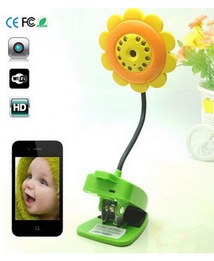 Bloem IP-camera voor kinderkamer Baby monitor / Inclusief nachtzicht
