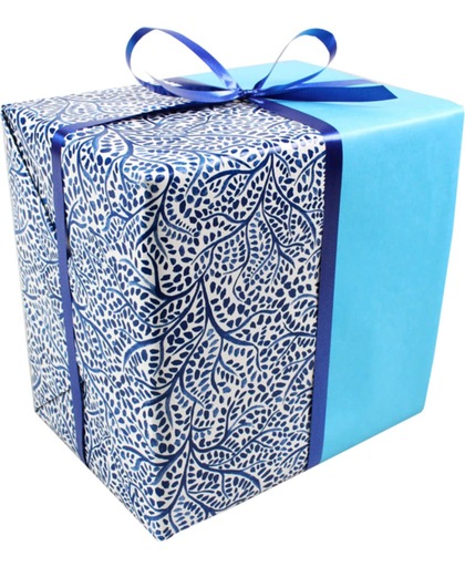 LOVLY® Cadeaupapier, 30cm, 200m, 80gr/m², Spirit, 787, hemelsblauw