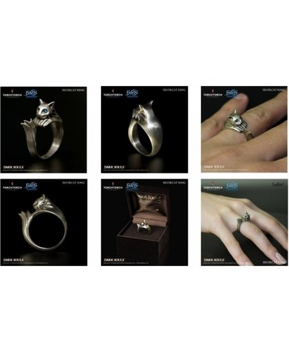 Dark Souls Rings: Silvercat Ring (M)