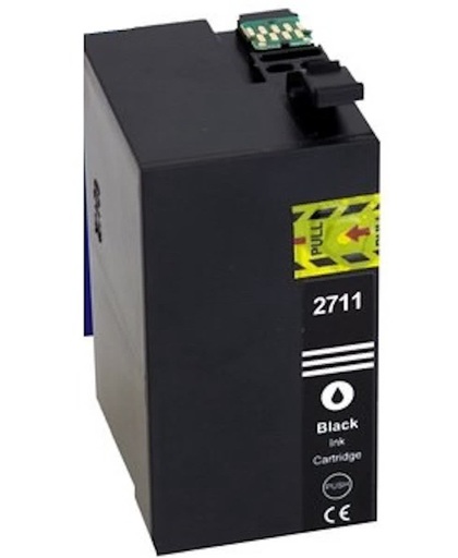 Epson 27 xl (T2711) inktcartridge (met chip) / Zwart (huismerk)