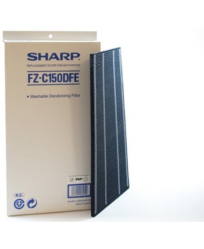 Sharp koolstof filter FZ-C150DFE voor Sharp luchtreinigers KC-C150E en KC-860EW.
