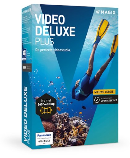Magix Video Deluxe Plus - Nederlands / Frans / Engels - Windows