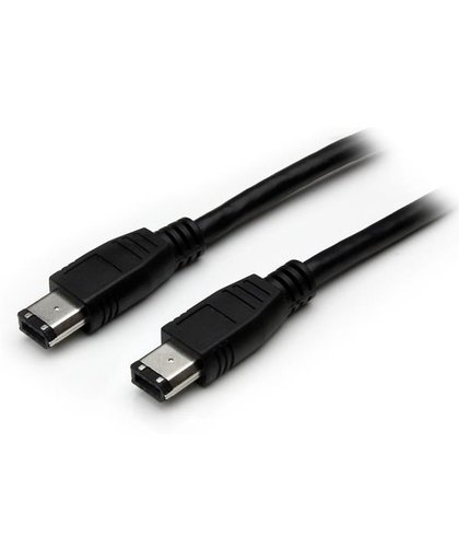 StarTech.com 6 ft. IEEE-1394 FireWire Cable 6-pin to 6-pin 1.83m Grijs