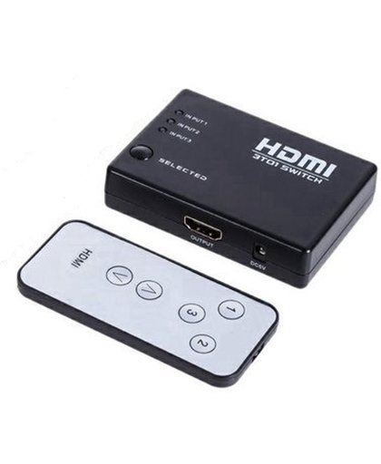 MMOBIEL HDMI 3 in 1 Splitter / Full HD 1080p / 4K Ultra / Incl. Afstandsbediening