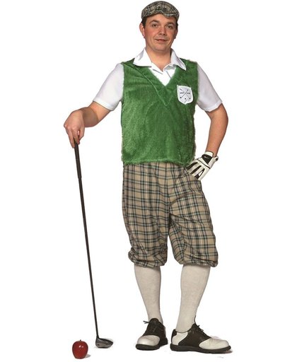 Golfspeler kostuum voor heer