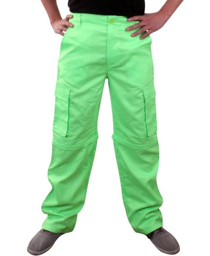 Fluor Groene Broek - Neon Green Pants Dames 36 / Heren 46