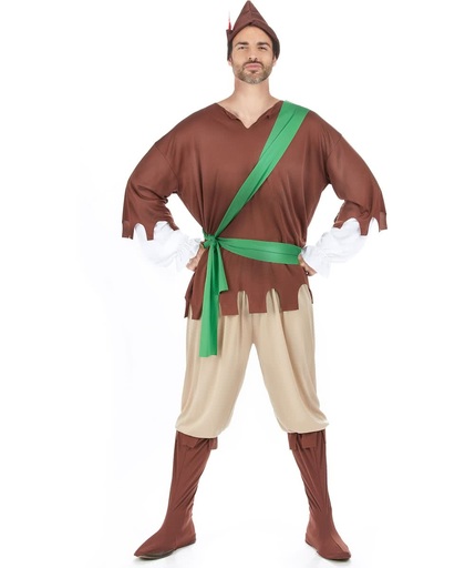 Robin Hood kostuum voor mannen - Verkleedkleding - Small
