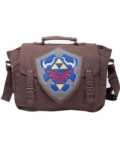 Zelda - Brown Link Shield Messenger Bag