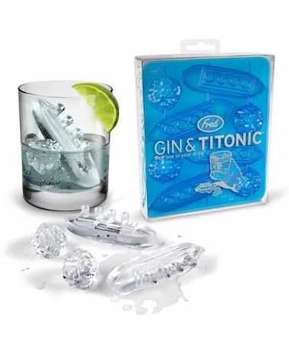 United Entertainment Gin & Tonic - Ijsklontjes - Blauw