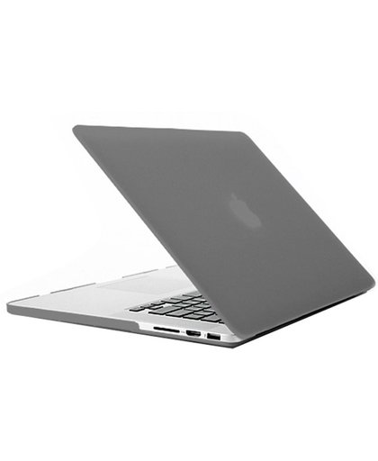 Trendcom Macbook Pro Retina 13 inch Premium Bescherming Hard Case Cover Laptop Hoes hardshell Grijs/Grey