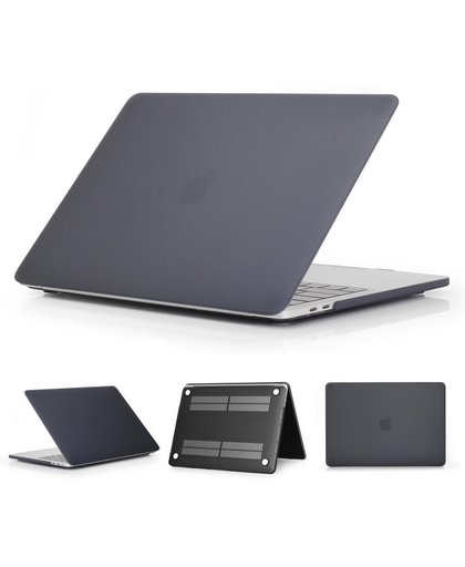 Macbook Case voor New Macbook PRO 13 inch met Touch Bar 2016/2017 - Hard Cover - Matte Zwart