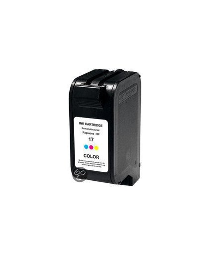 Merkloos   Inktcartridge / Alternatief voor de HP 17 XL inktcartridge C6625AE kleur 30 ml Cartridge