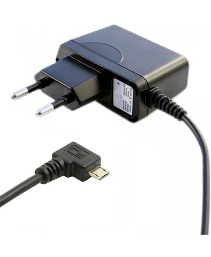 VHBW USB Micro lader haaks - 1A - 1,1 meter