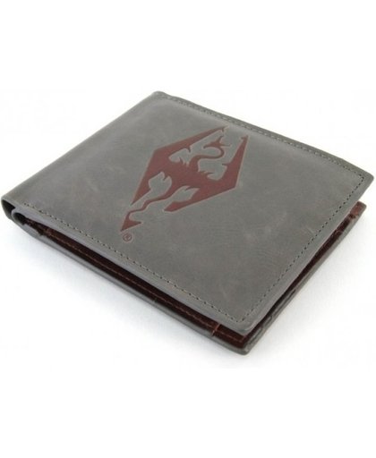 Skyrim Leather Wallet: Dragonborn