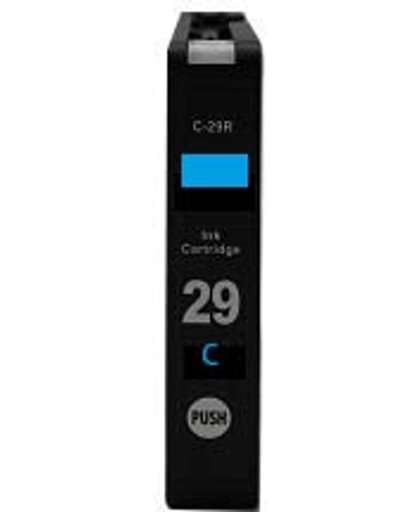 Toners-kopen.nl PGI-29C PGI29C alternatief - compatible inkt cartridge voor Canon PGI 29 Pixma Pro 1  cyan