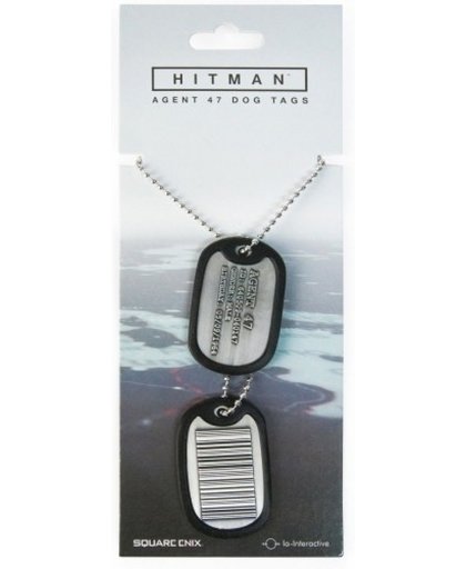 Hitman Dog Tags Barcode