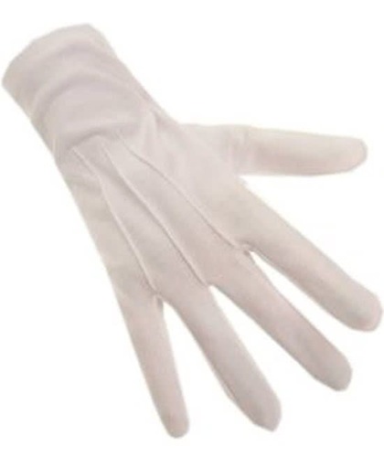 Luxe Prins handschoenen wit mt.S