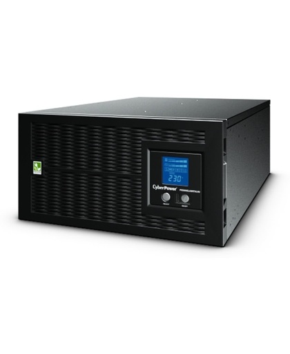 CyberPower PR5000ELCDRTXL5U Line-Interactive 5000VA 11AC-uitgang(en) Rackmontage/toren Zwart UPS