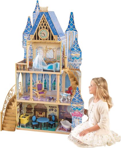 KidKraft Disney Princess Assepoester Koninklijk droompoppenhuis