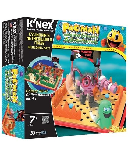 K'NEX Pac-Man: Cylindria's Netherworld Maze Building Set