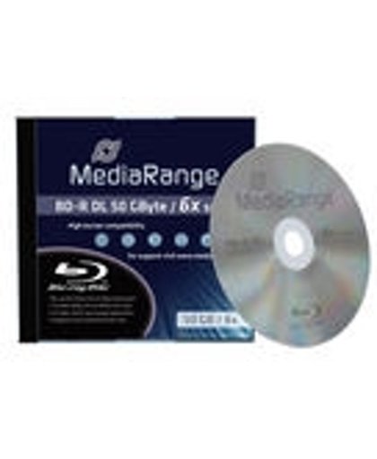 MediaRange MR506 50GB BD-R Lees/schrijf blu-ray disc