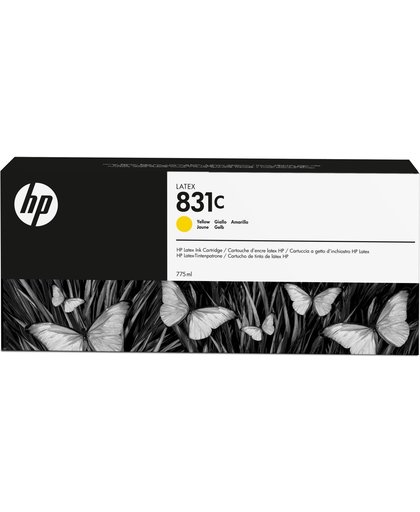 HP 831C gele Latex , 775 ml inktcartridge