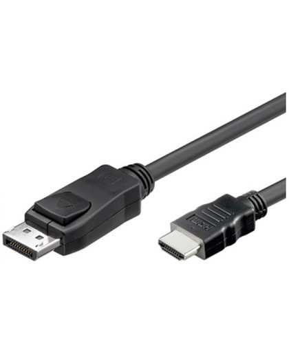 Techly 2m DisplayPort/HDMI 2m DisplayPort HDMI Zwart