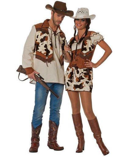 Cowboy blouse met vest Ringo voor heer