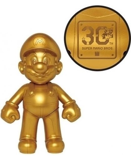 Super Mario 30th Anniversary Gold Mario Figure