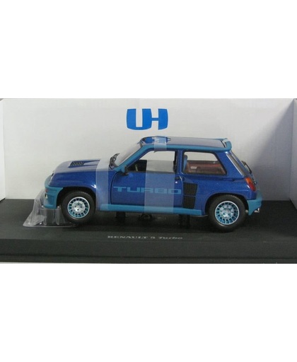 Renault 5 Turbo 1:18 Universal Hobbies Blauw 4521