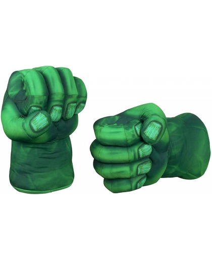 Pluche Hulk Handen/Vuisten - Hulk smash hands 25cm